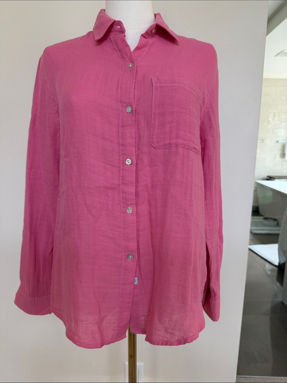 Rails Pink Button-Down Shirt